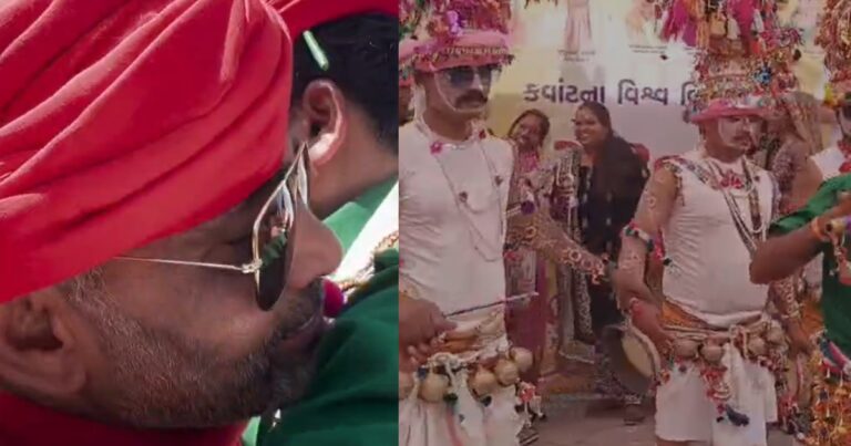 રાજનીતિના મેદાનમાં હરીફ નેતાઓ સંસ્કૃતિના આંગણે ભાઈ-ભાઈ!